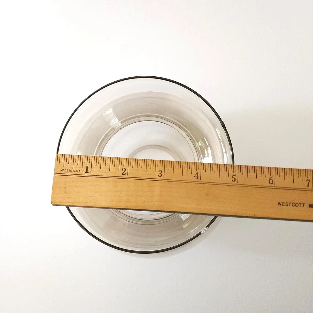 Vintage Smoked Glass Lamp‎ Shade 3